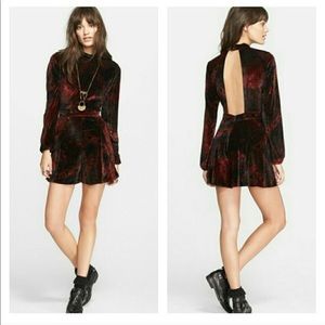Free People Velvet Romper size 6